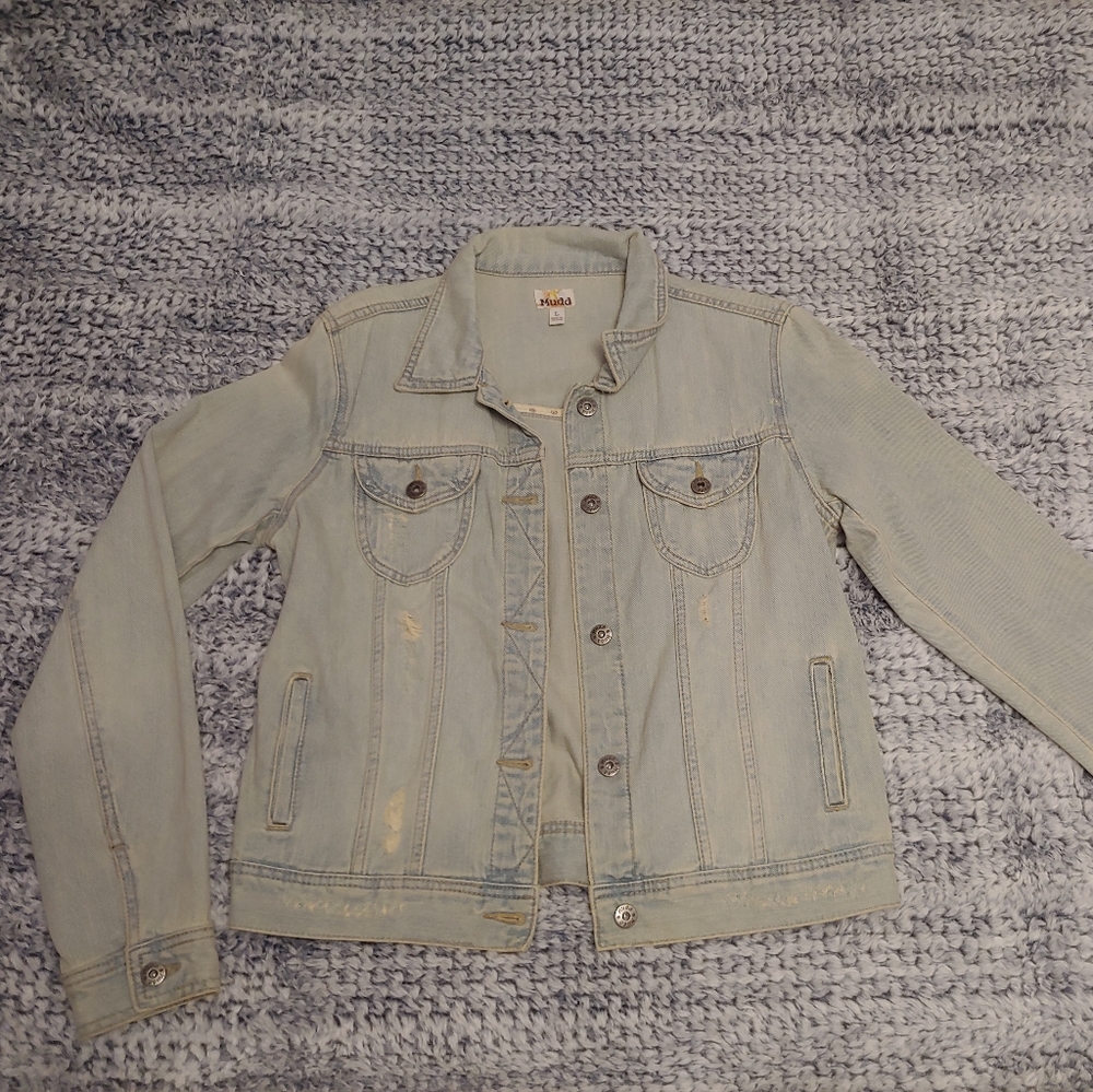 Mudd Distressed Jean Jacket